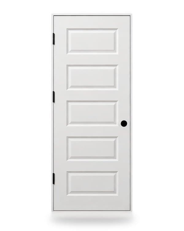 5-Panel Shaker Prehung Door