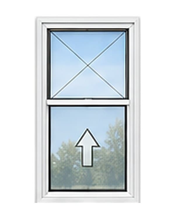 Single hung window
